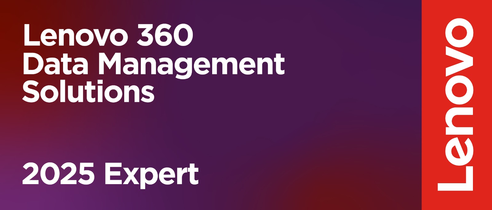 Certificación Lenovo Data Management